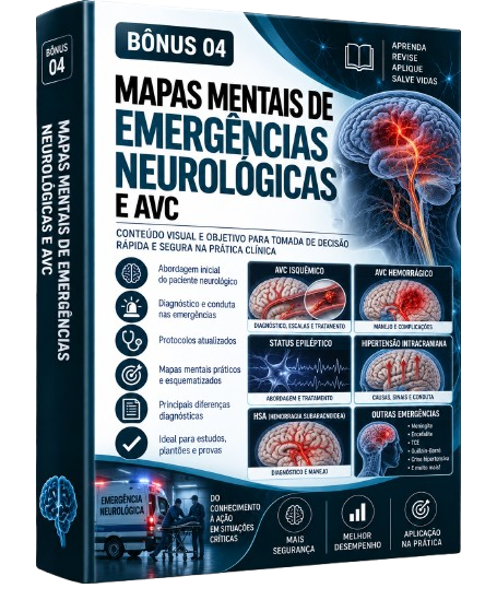 Bônus 04 - Mapas Mentais de Emergências Neurológicas e AVC